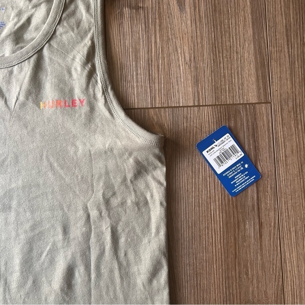 Hurley | Graphic Tank in Olive Green (Size Small) - Picture 4 of 9